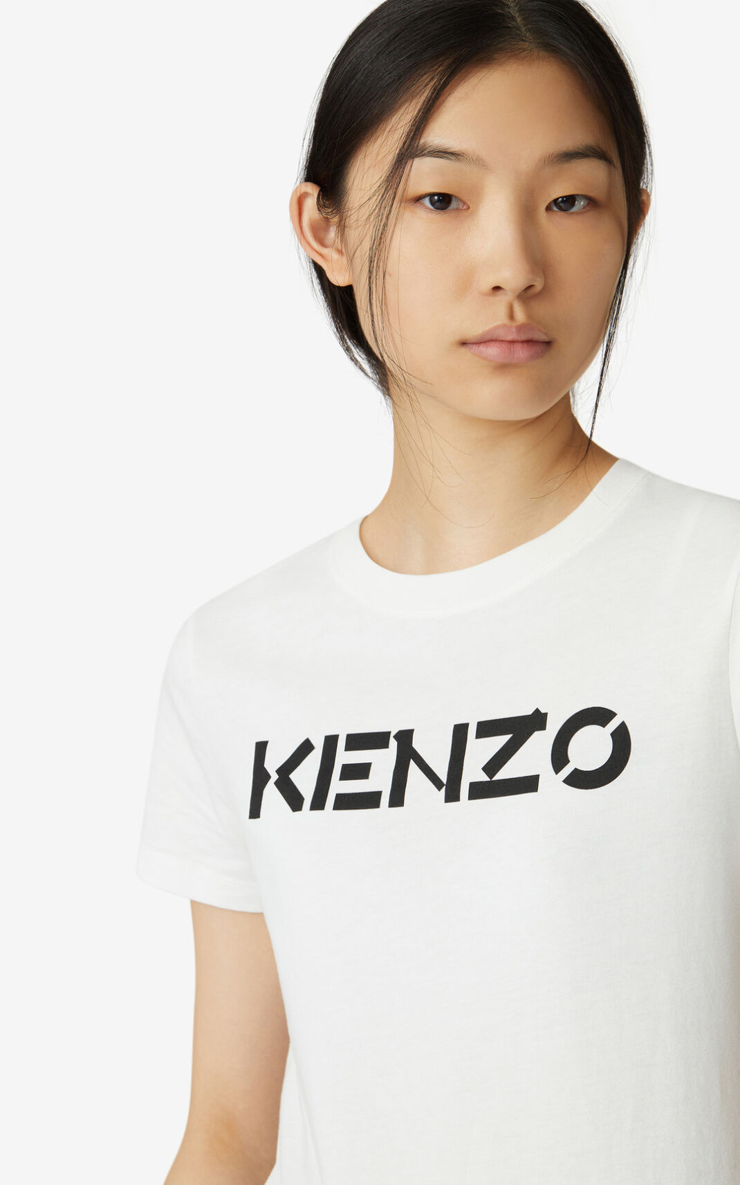 Kenzo Logo Póló Női Fehér | ID.202236